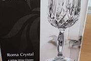 Royal Doulton Roma Crystal White wine glasses