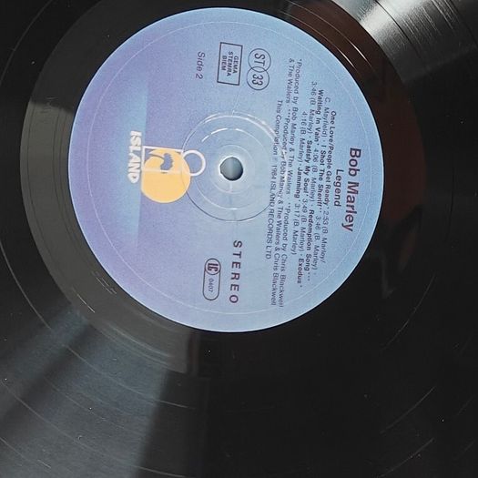 Bob Marley & The Wailers, Legend compilation LP, original press.