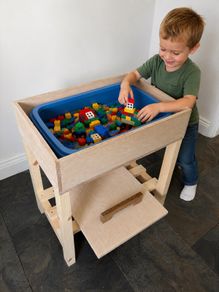 3 in 1 playtable - sand/water/lego table