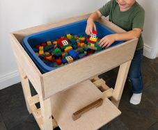 3 in 1 playtable - sand/water/lego table