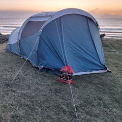 Decathlon Quechua Arpenaz 4.1 4-man 2-room Tent Fresh & Black