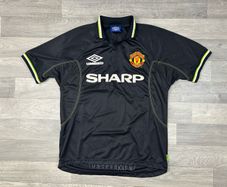 Genuine Vintage 1998 Umbro Manchester United Third Jersey Shirt Mens Medium