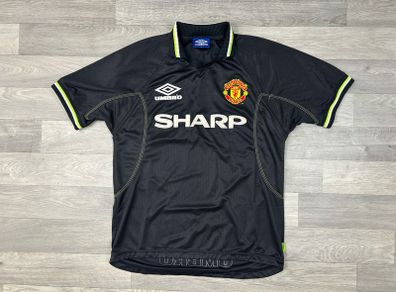 Genuine Vintage 1998 Umbro Manchester United Third Jersey Shirt Mens Medium