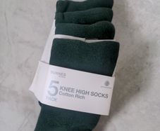 Green knee high socks