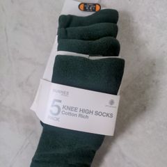Green knee high socks