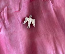 Silver Confirmation Brooch/Pin