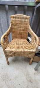 wicker chair