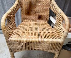 wicker chair
