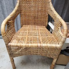 wicker chair