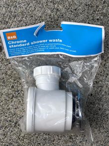 shower waste brand new and sealed