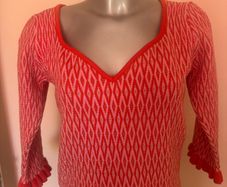 Brand new Savida fancy pink top with a golden thread size L UK 12/14 EU40/42 Postage included