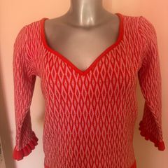 Brand new Savida fancy pink top with a golden thread size L UK 12/14 EU40/42 Postage included
