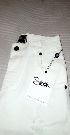 White Siksilk Jeans