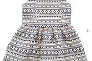 Target Australia Aztec Design Party Dress Age 1 EUC