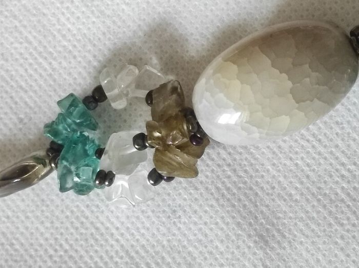 Gemstone necklace