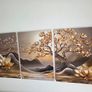 3 framed printed canvas 35x55cm each Image 8