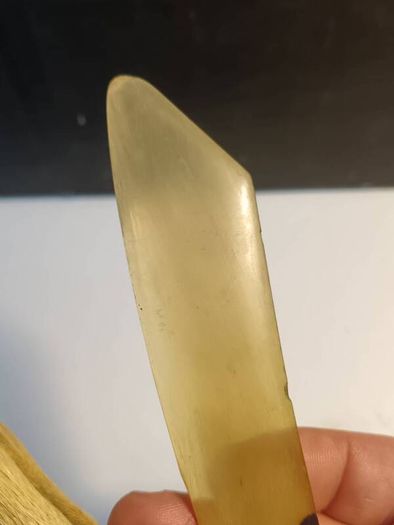 Mid Nineteenth Century Deer Hoof and Horn Page Turner