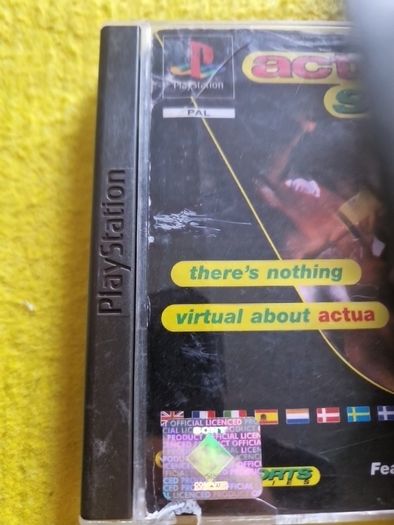 Actua Soccer PlayStation1 Ps1 PlayStation2 Ps2 games Original