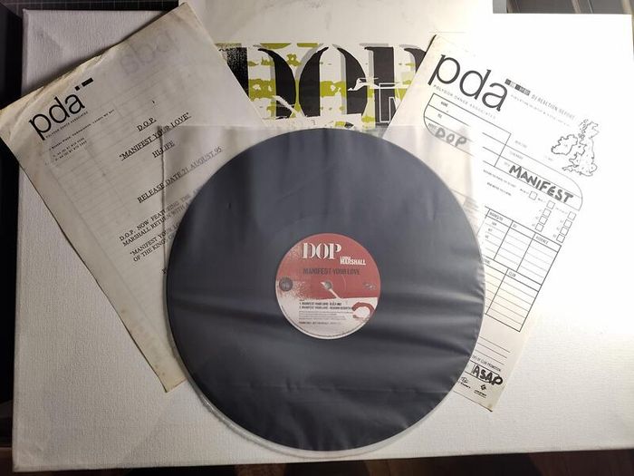 RESERVED - D.O.P. - Manifest Your Love - Hi Life Recordings - ORIGINAL Promo DJ Advance Copy! DOP 90s House CLASSIC!