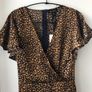 QED dress Animal Print size 16 New Image 4