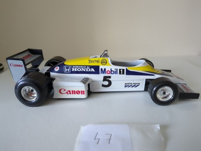 Vintage Bburago 1:24 Williams FW08C F1 Diecast - Nigel Mansell "Red 5" - Made in Italy