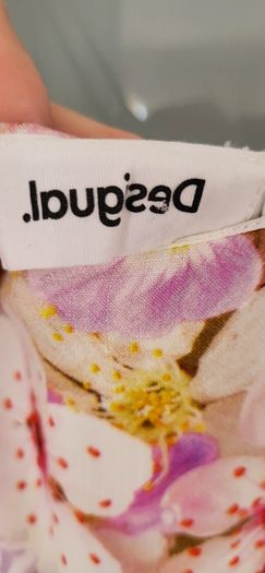 DESIGUAL Grandflower Midi Dress Sz M (Fit 12-14UK) - Rrp 119 (New)