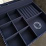 Polka Dot Blue Jewellery Box Image 2