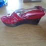 Ladies "Clarks" Patent Sandels for Sale Image 3