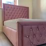 New Double & King Size Bed Frame With Mattress Opt Image 10
