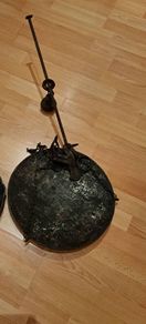Antique iron weighing scales