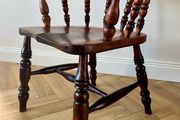 19th Century Antique Smokers Bow Armchair