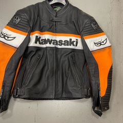 Arlen Ness leather jacket Kawasaki