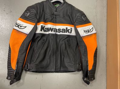Arlen Ness leather jacket Kawasaki