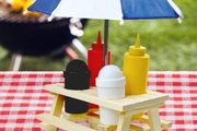 Mini Picnic Bench with Umbrella