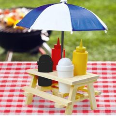 Mini Picnic Bench with Umbrella