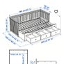 ikea Hemnes bed Image 3