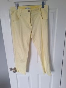 Green Lamb Cutoffs Size 14