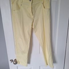 Green Lamb Cutoffs Size 14