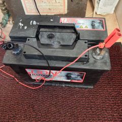 Car battery full charged