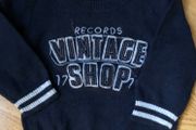 Benetton baby navy wool jumper 6 months