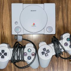 PlayStation one classic two controllers