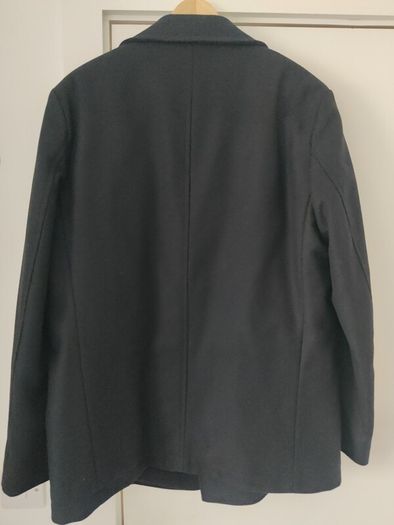 New STONES Men's Wool Pea Coat, Peacoat Size 40