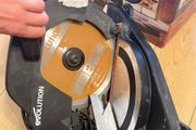 Evolution R210cms 210mm Electric Single-bevel Multi Material Compound Mitre Saw 220-240v