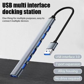 3.0 USB hub  to 7 port , 7 ports, usb to 7xUSB3.0, Gray