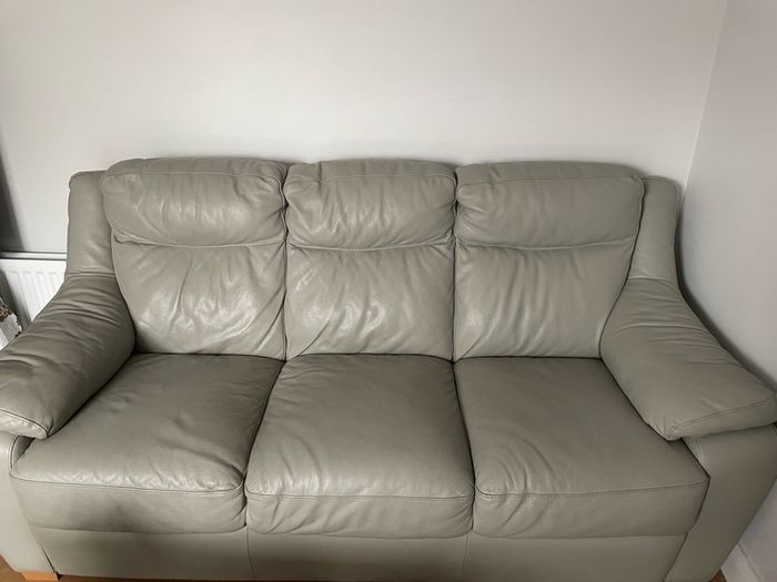 3-Seater Beige Sofa