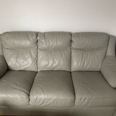 3-Seater Beige Sofa