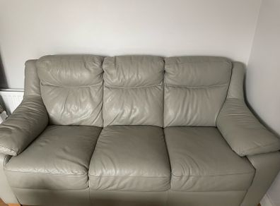 3-Seater Beige Sofa