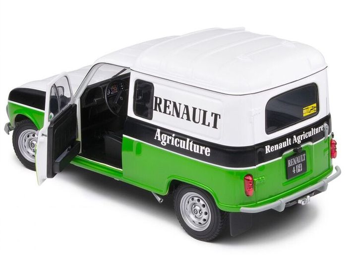 Renault 4 Lf4 Agriculture Van 1988 New In Box 1/18