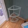 corner glass stand Image 3