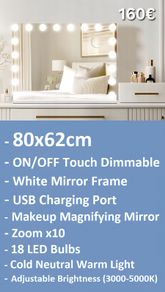 Hollywood Vanity Makeup Mirror